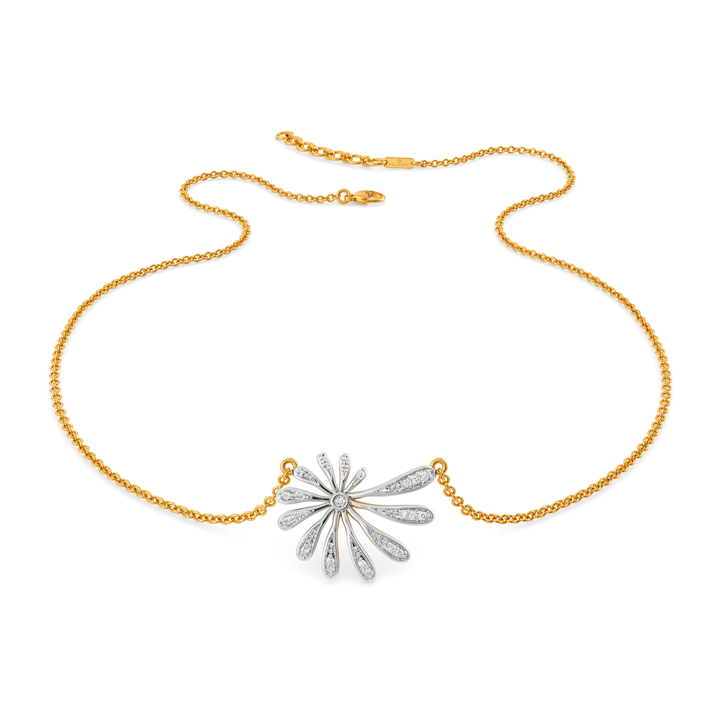 Powerful Flora Diamond Necklaces