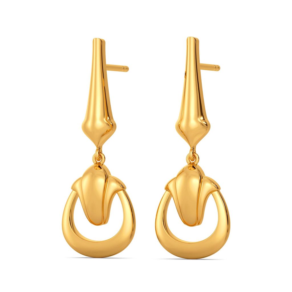 Stallion Suave Gold Earrings