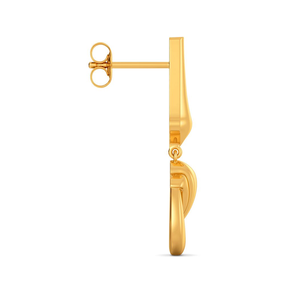 Stallion Suave Gold Earrings