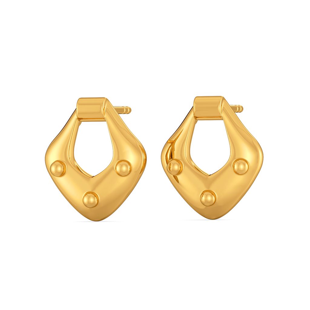 Equine Galore Gold Earrings