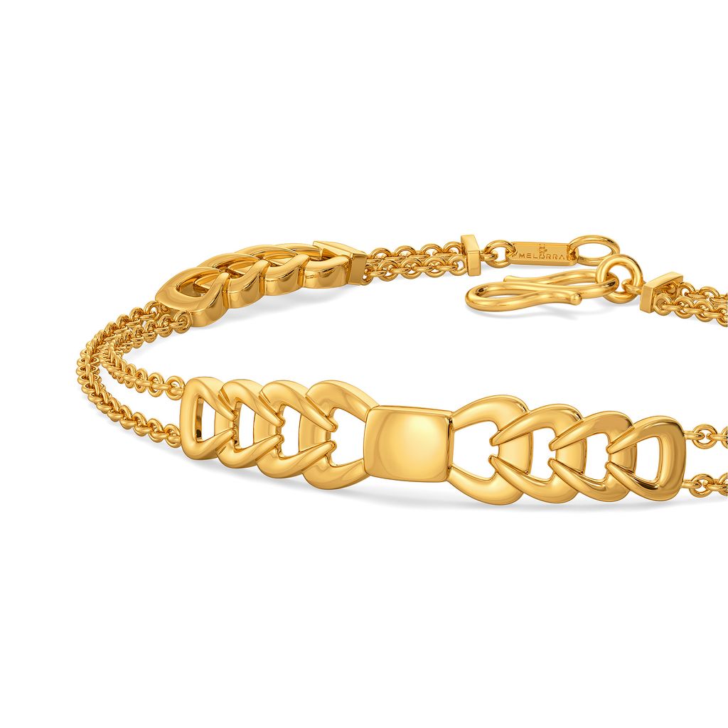 Buckle Up Gold Bracelets
