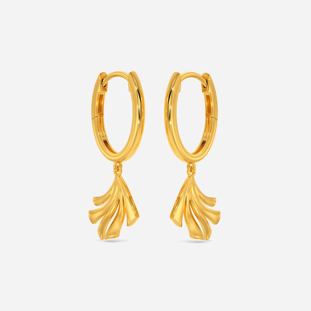 Sea Fairy Gold Earrings