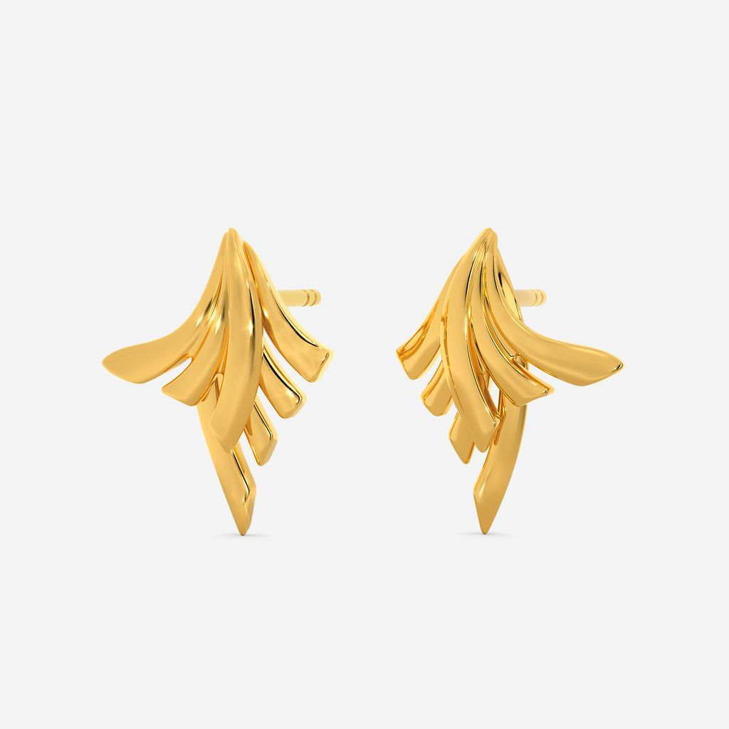 Sea Fairy Gold Earrings