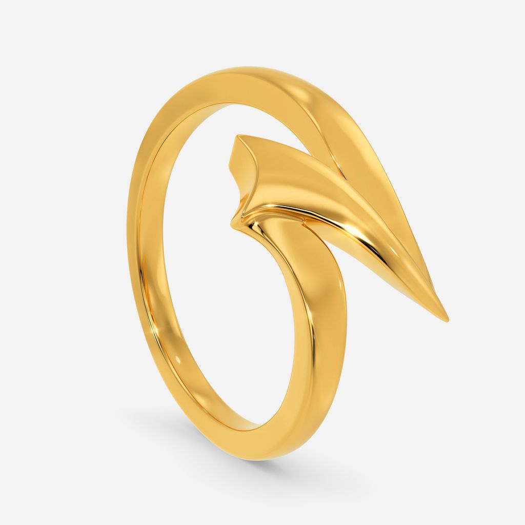 Finned Fairy Gold Rings image