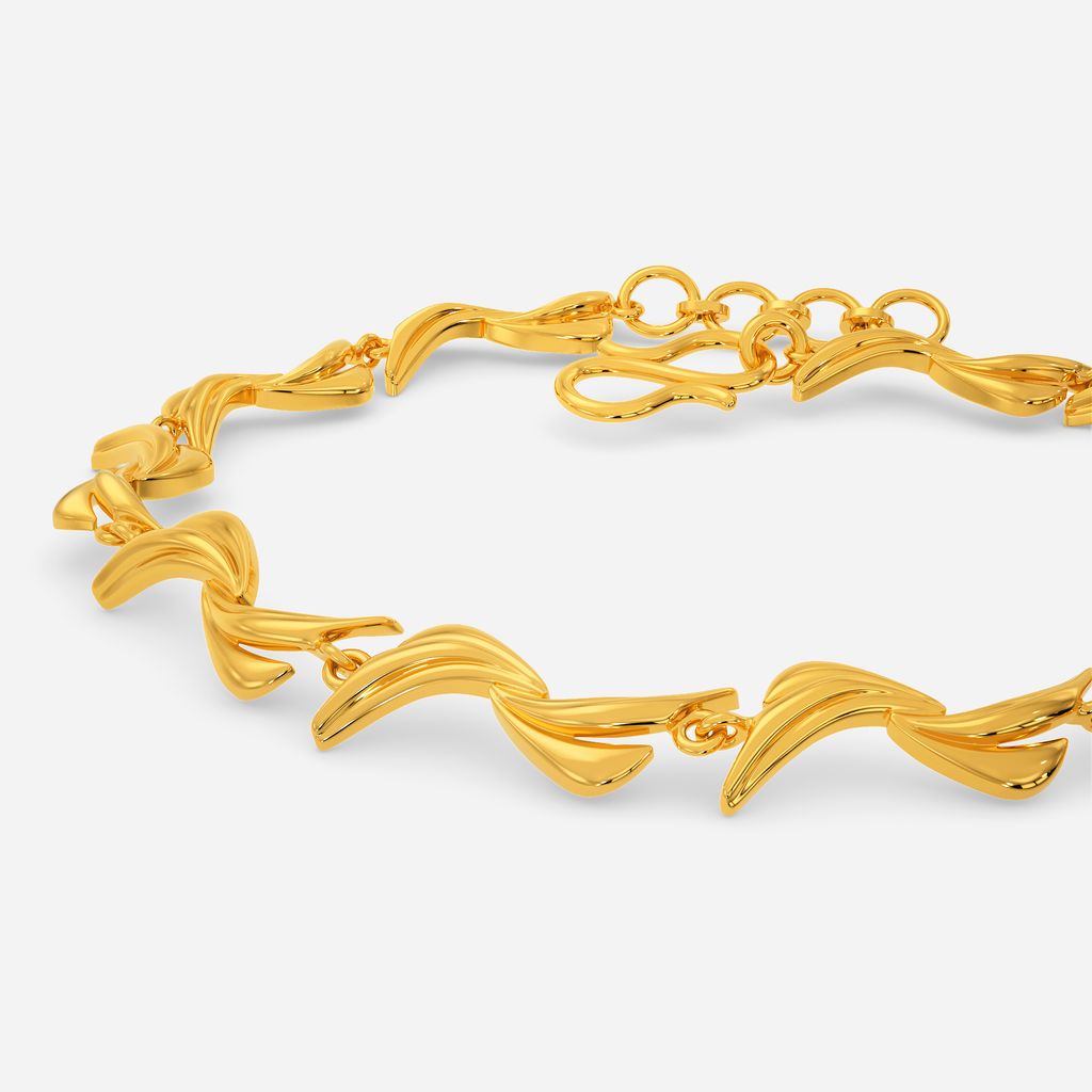 Whirlwind Gold Bracelets
