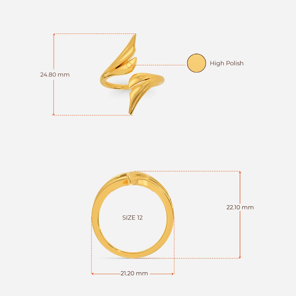 Whirlwind Gold Rings image