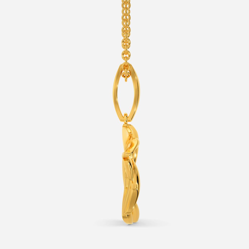 Whirlwind Gold Pendants