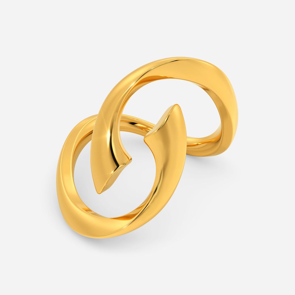 Temptation Gold Rings alternate view 3