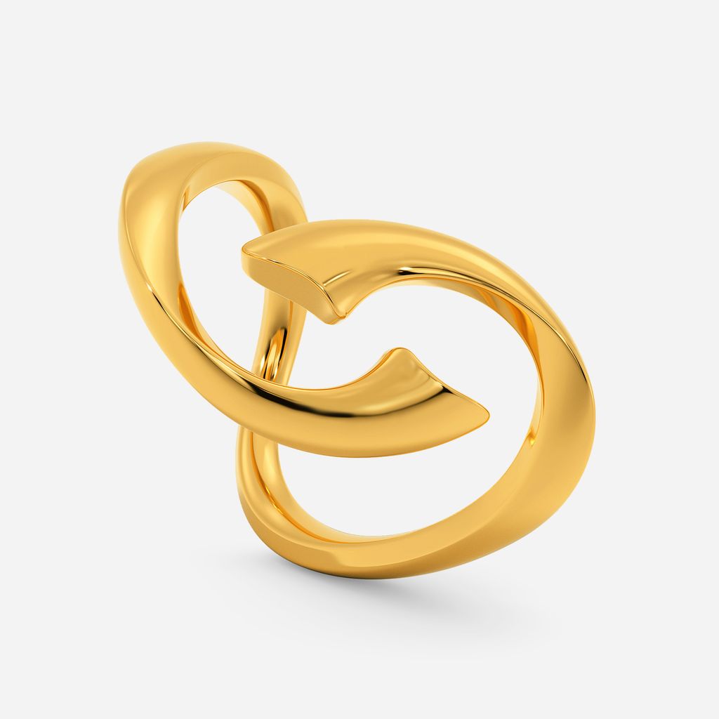 Temptation Gold Rings image