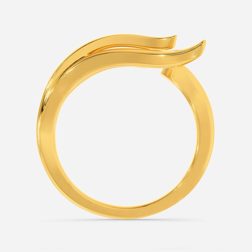 Sun Tail Mermaid Gold Rings image