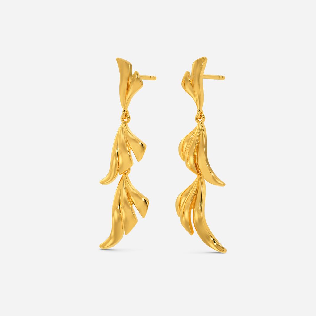 Mystic Beauty Gold Earrings
