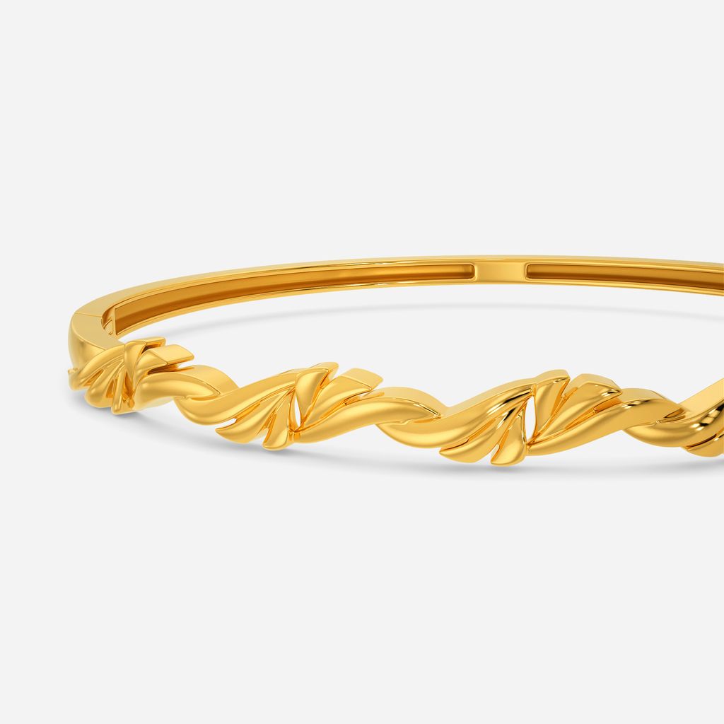 Mystic Beauty Gold Bangles