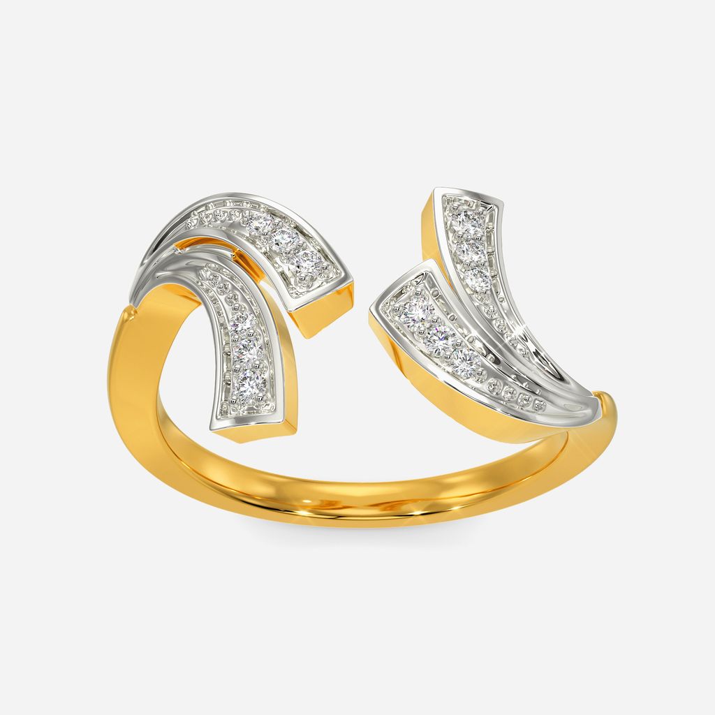 Aqua Fins Diamond Rings alternate view 3