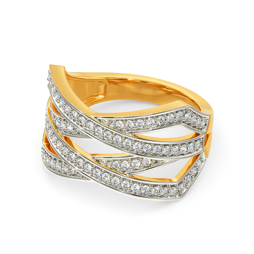 Stripes of Summer Diamond Rings alternate view 2