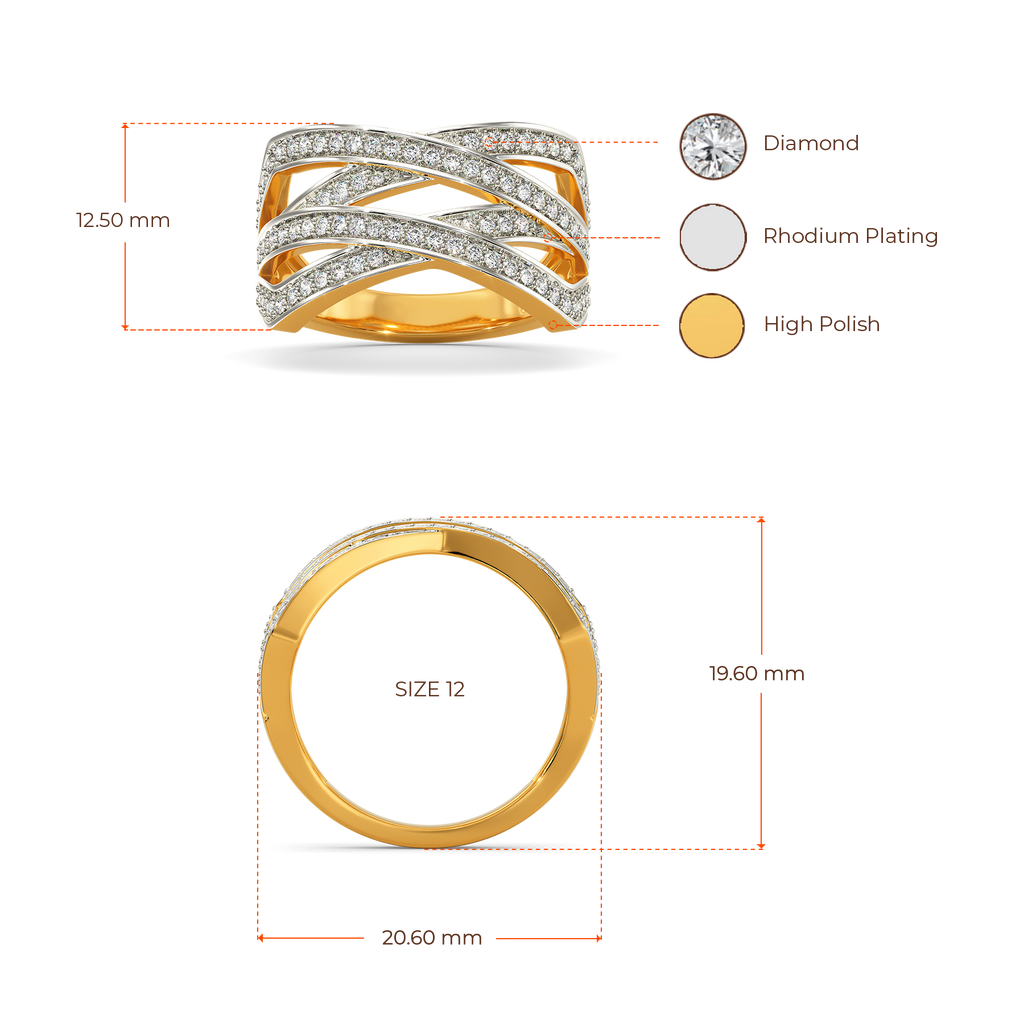 Stripes of Summer Diamond Rings image
