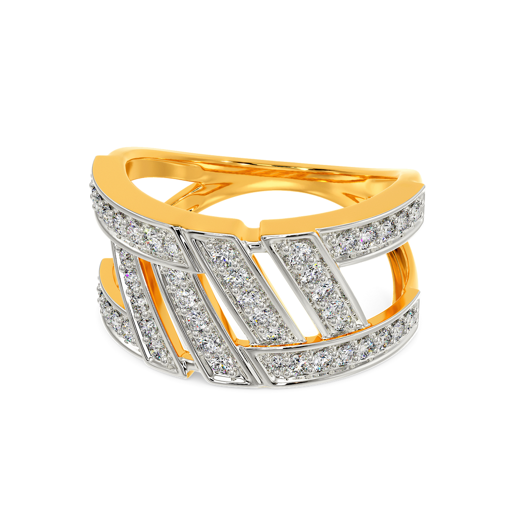 Stripes of Wonder Diamond Rings alternate view 2