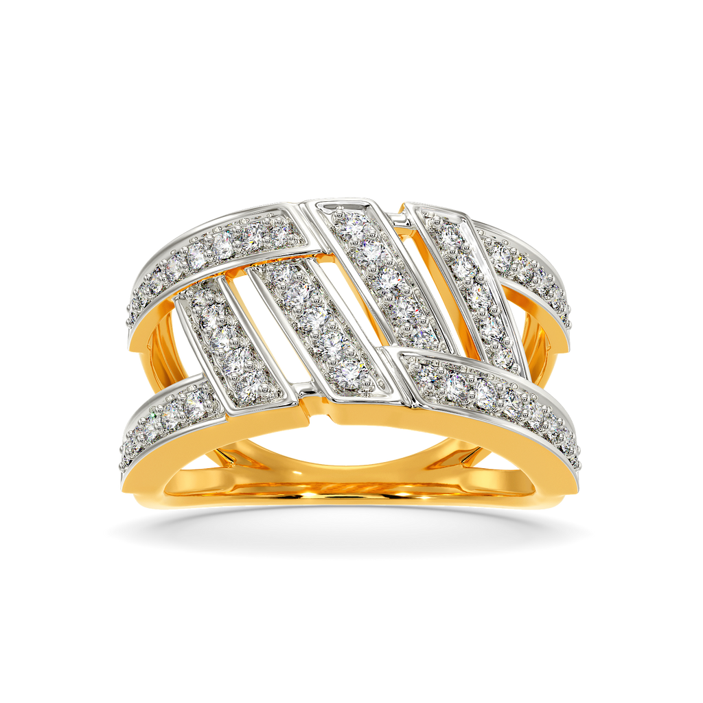 Stripes of Wonder Diamond Rings alternate view 3