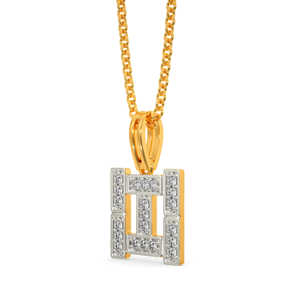 In a Stripe Moment Diamond Pendants
