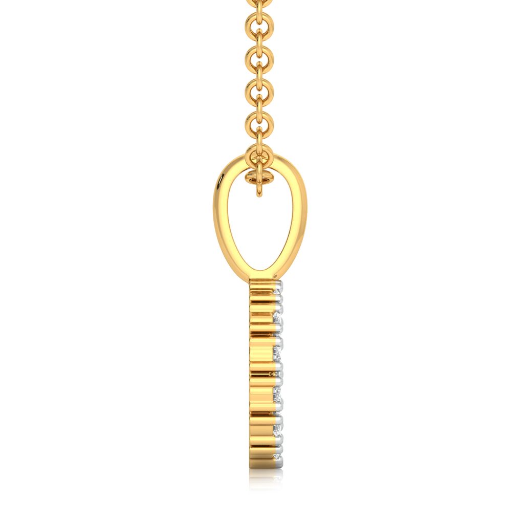 Happy Hoop Diamond Pendants