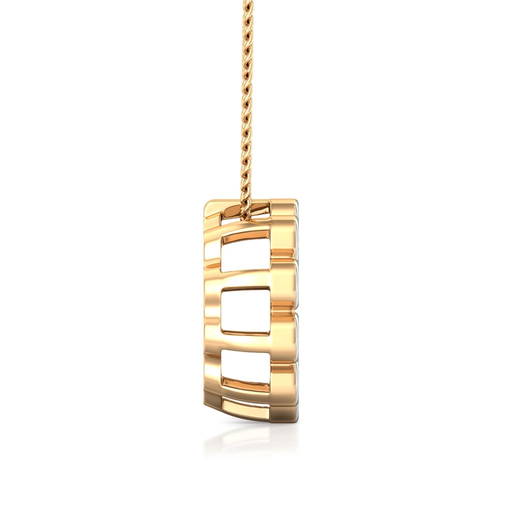 Endless Loop Diamond Pendants