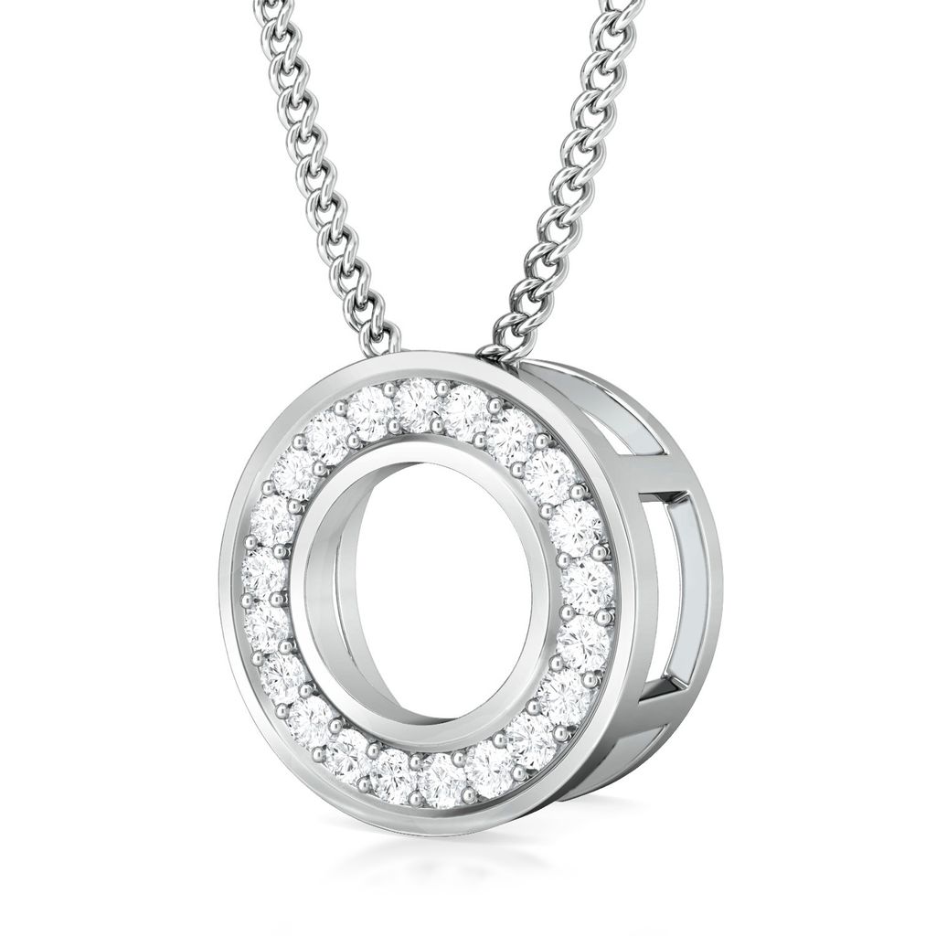 Fine Line Diamond Pendants