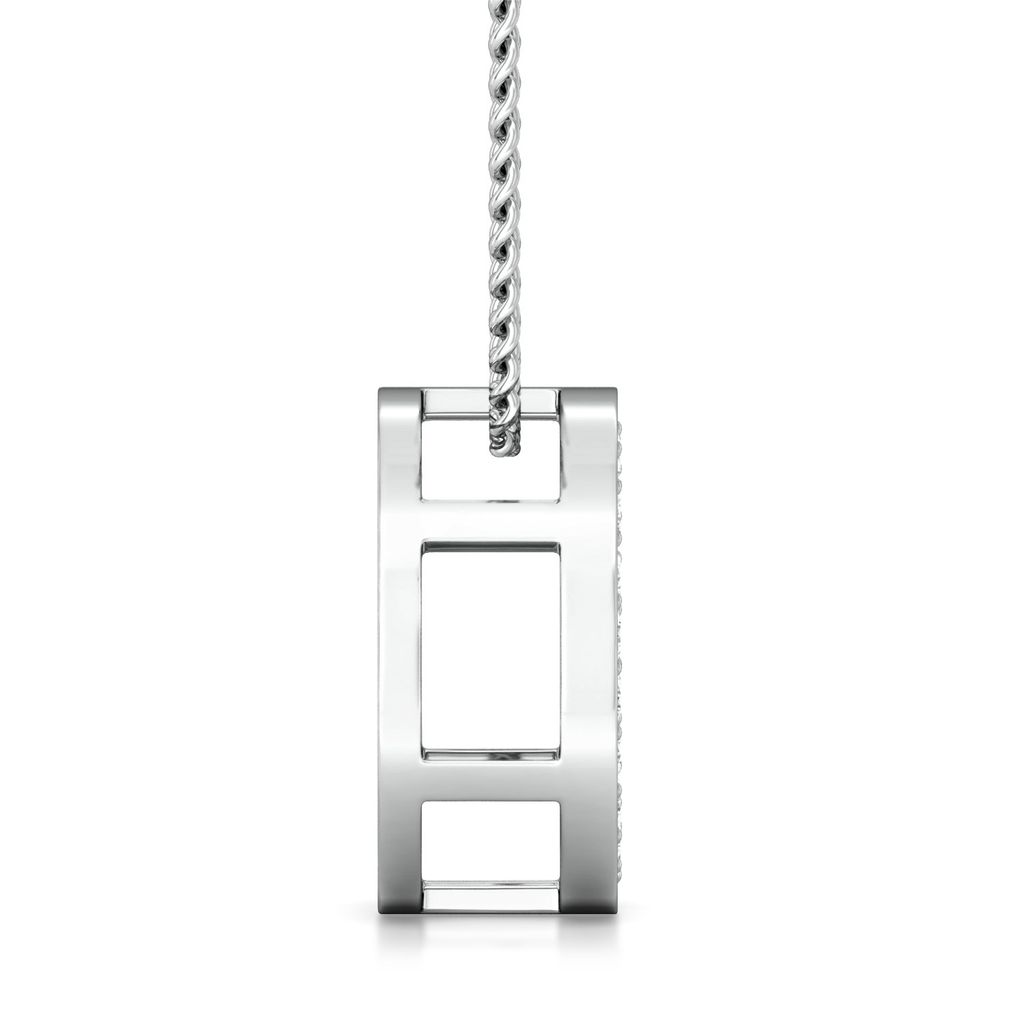 Fine Line Diamond Pendants