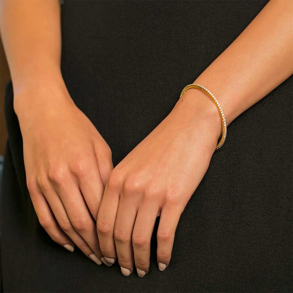 Classique Diamond Bangles