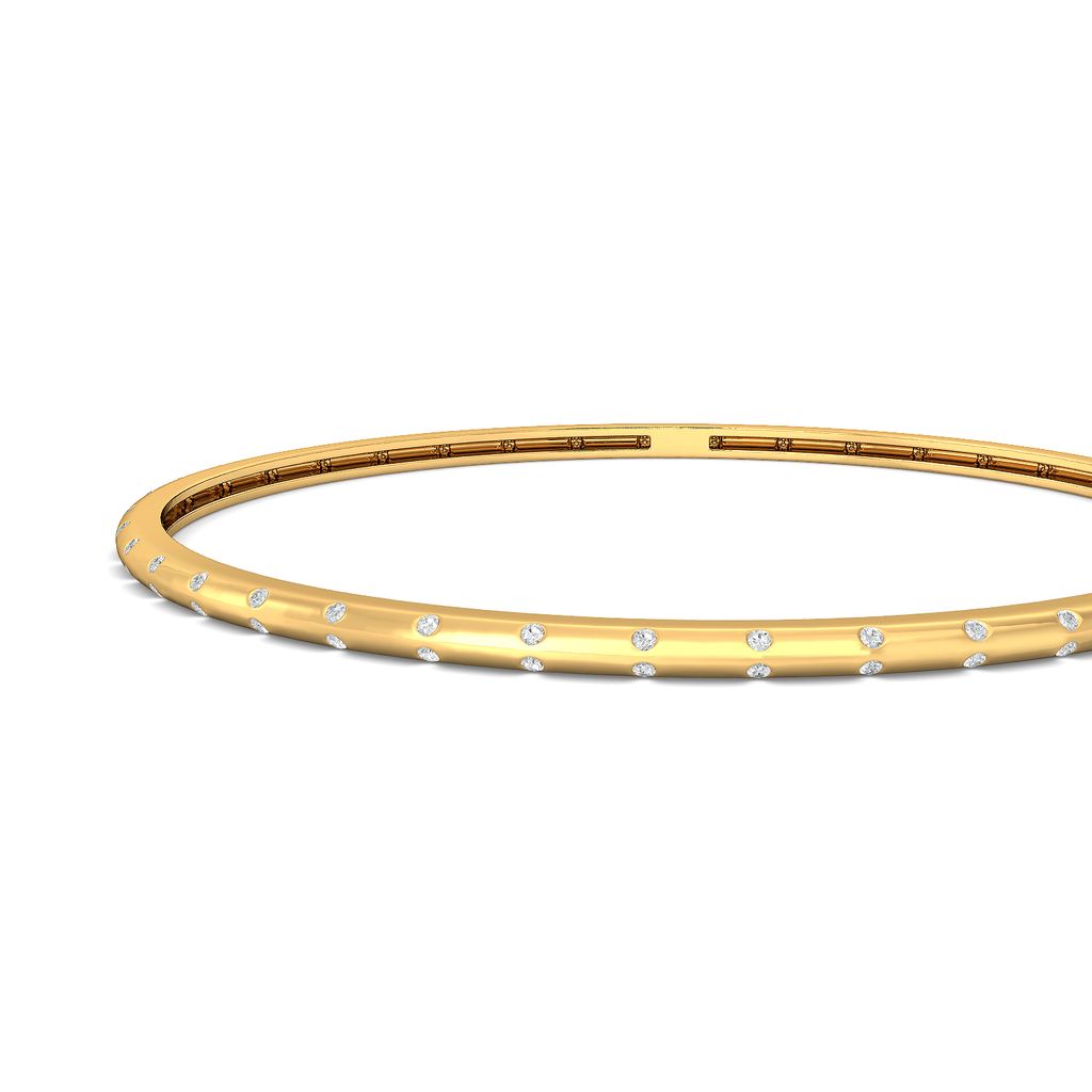 Hint of Bling Diamond Bangles