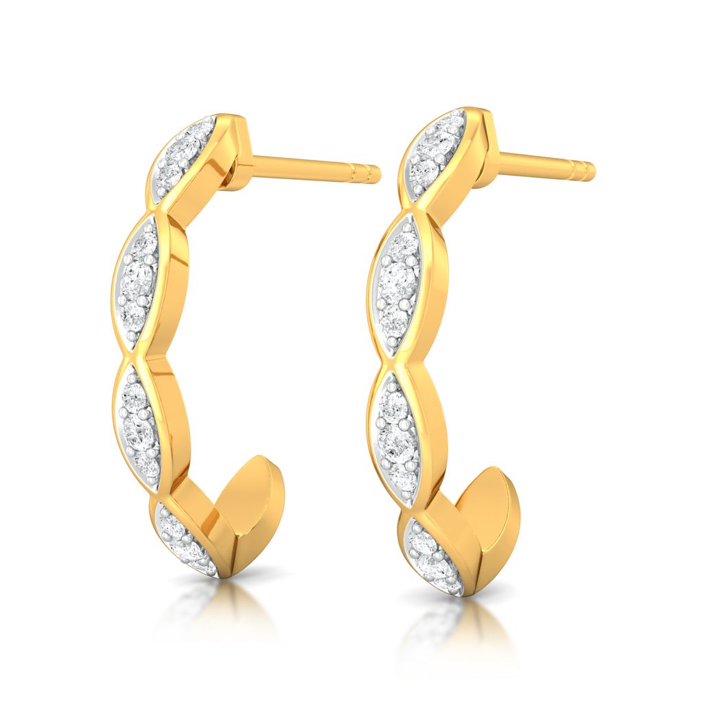 I for Infinity Diamond Earrings
