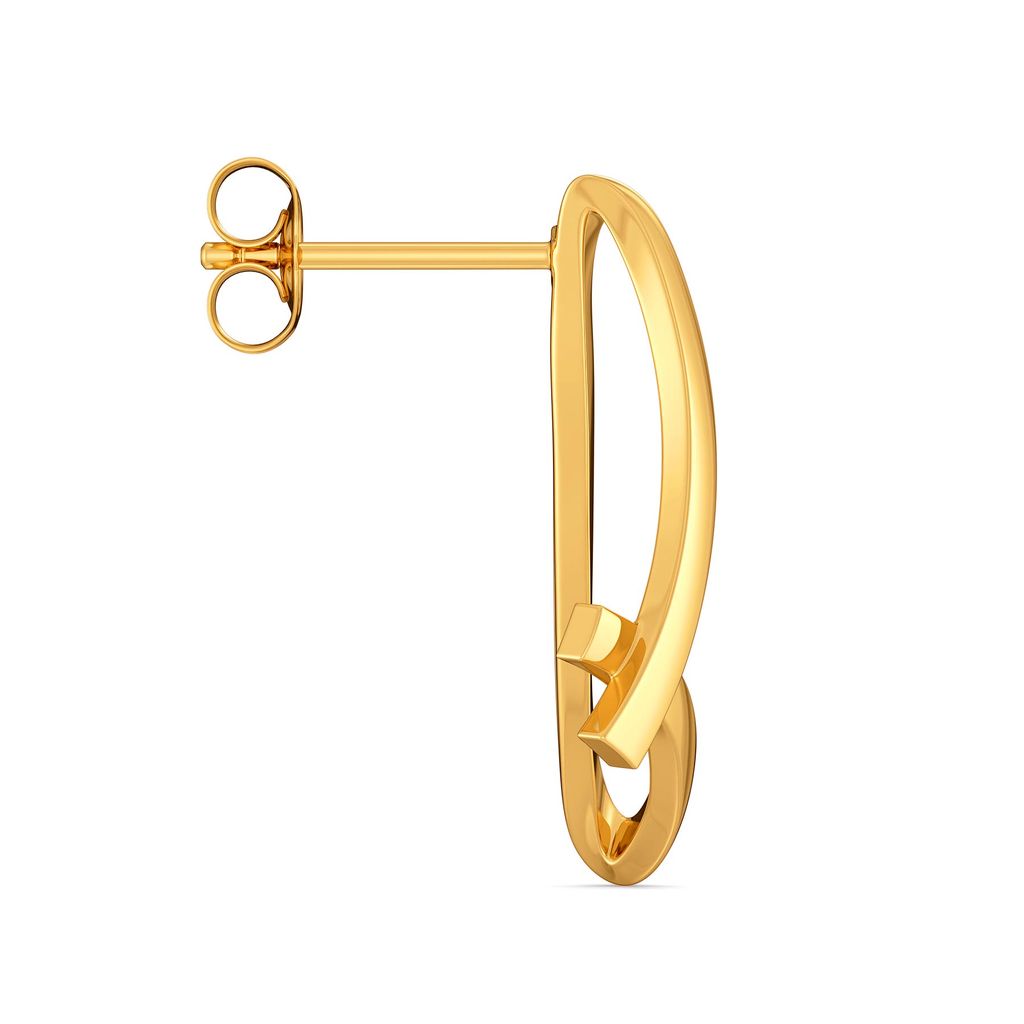 Pivot Play Gold Earrings