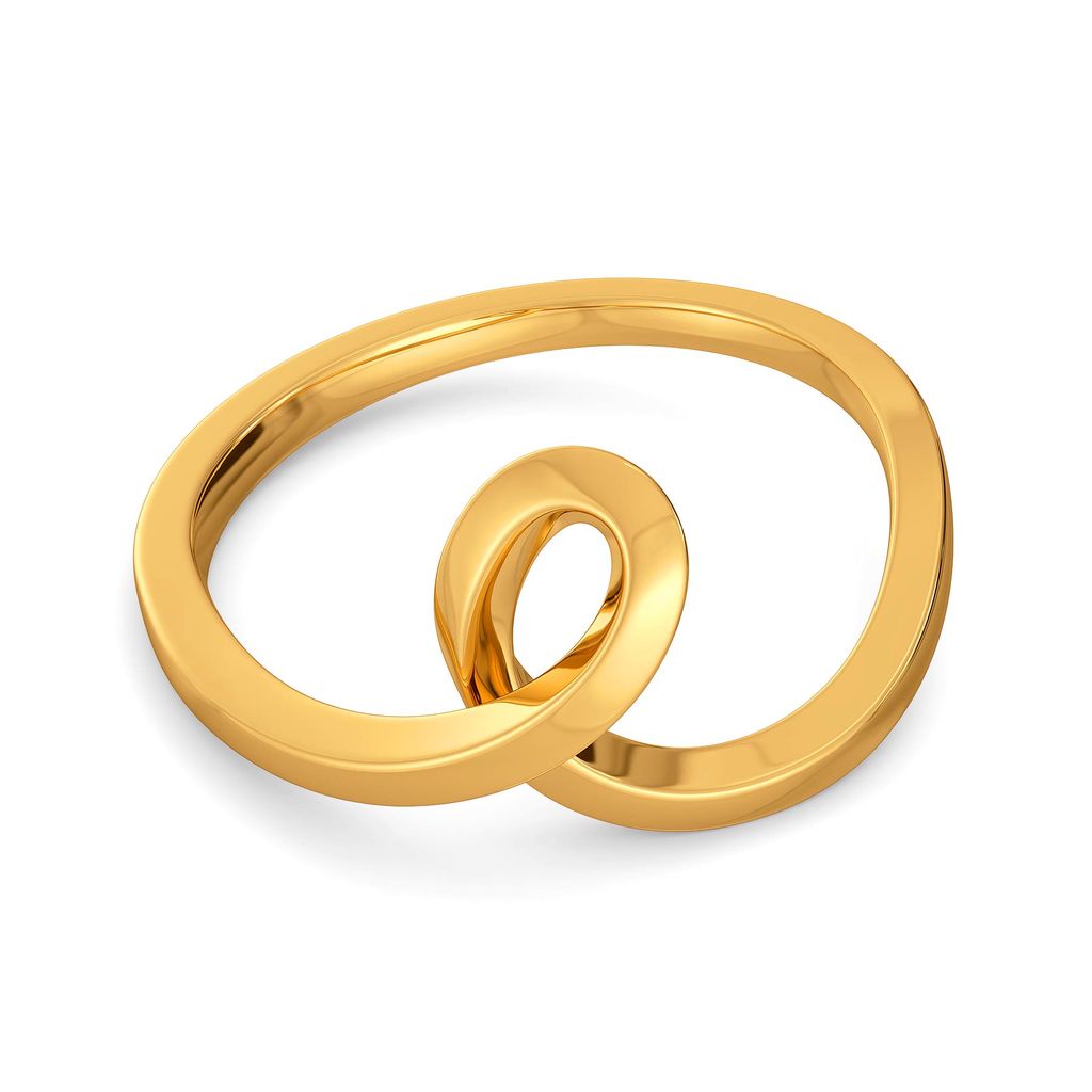 Sleeve O Swirls Gold Rings image