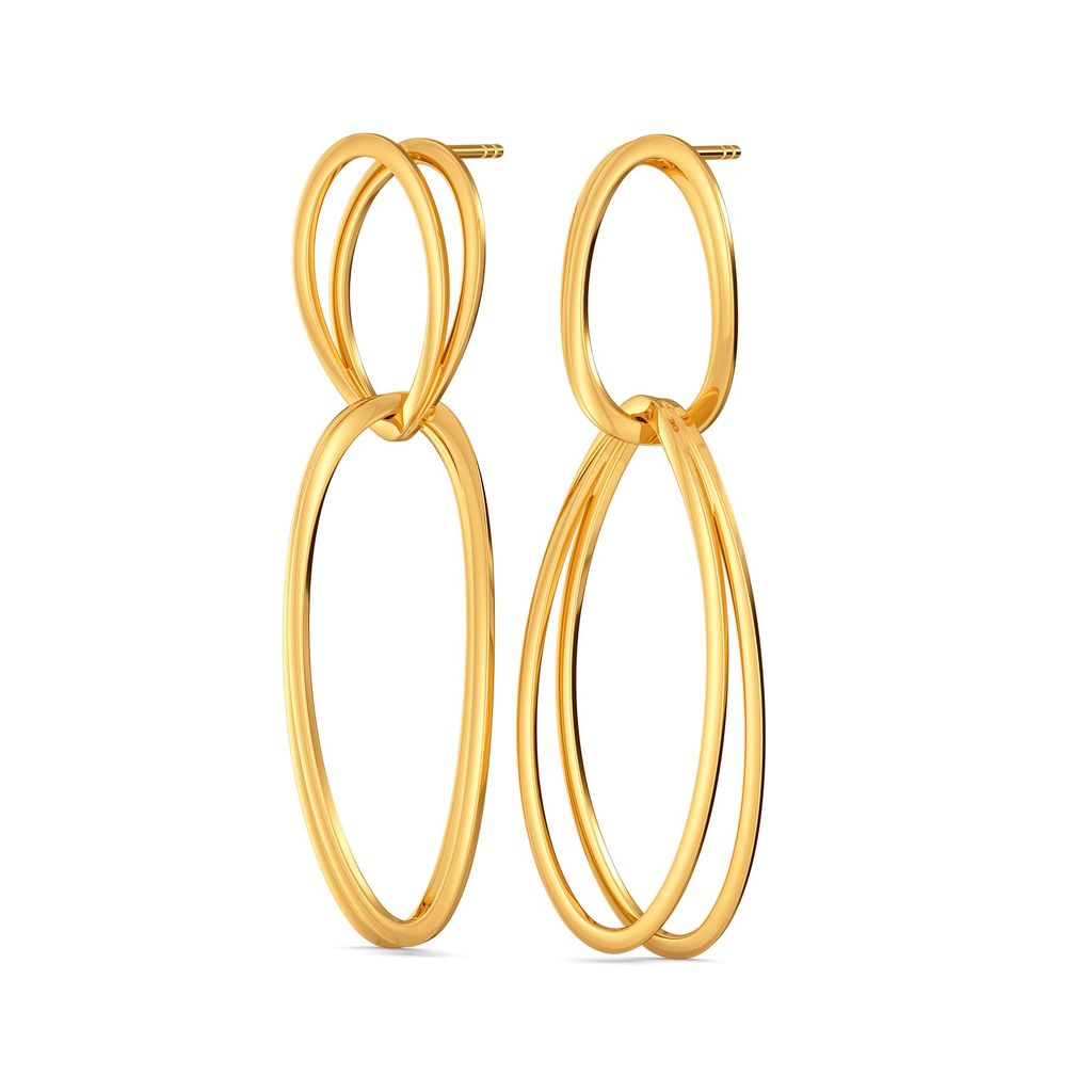 Volume Vision Gold Earrings