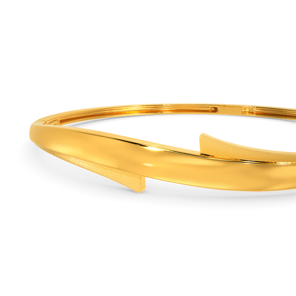 Being Iconic Gold Bangles
