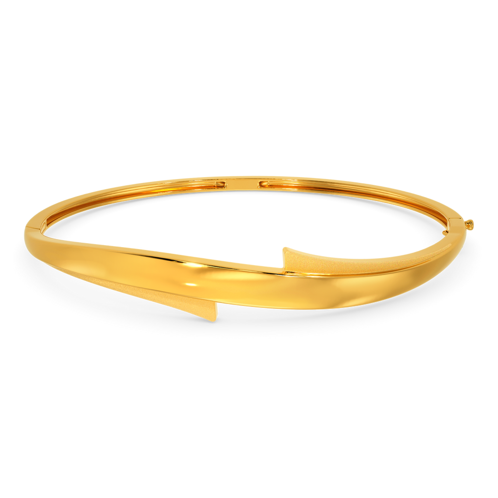 Being Iconic Gold Bangles