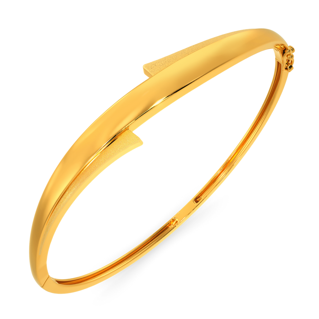 Being Iconic Gold Bangles
