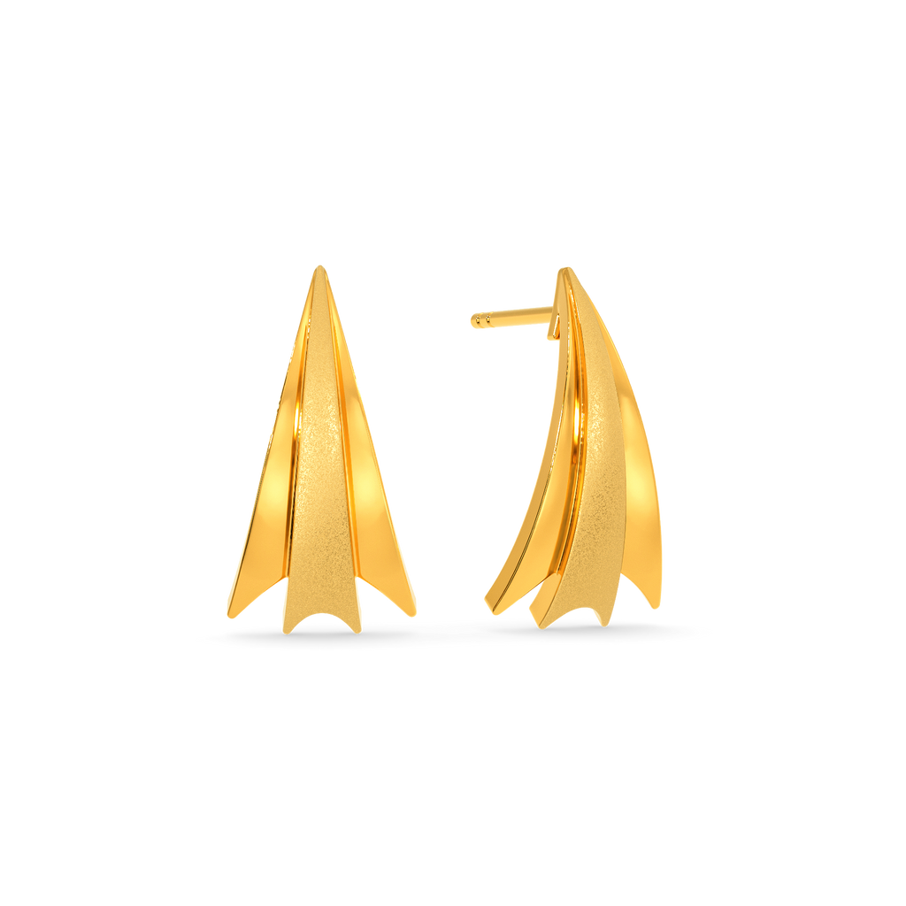 Being Iconic Gold Earrings
