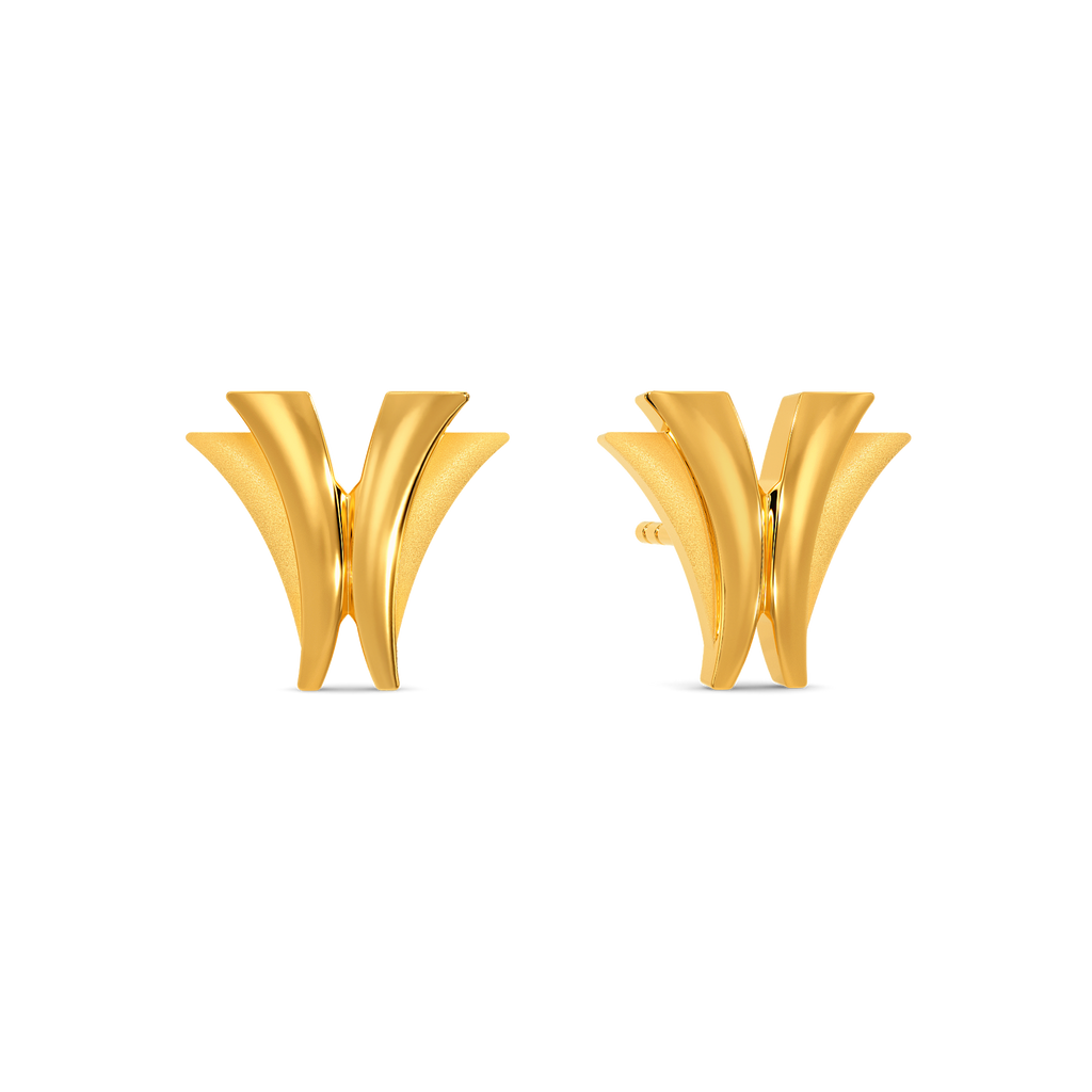 Being Iconic Gold Earrings