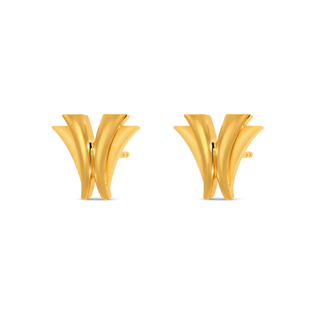Being Iconic Gold Earrings