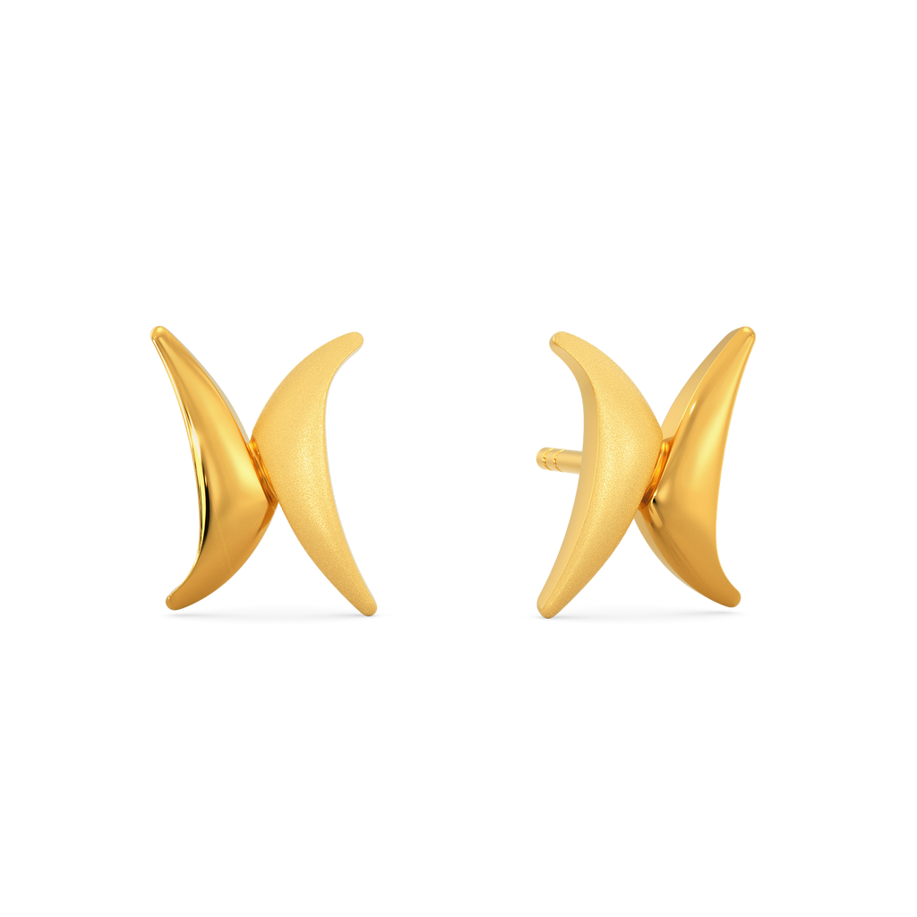 Boldest Bling Gold Earrings