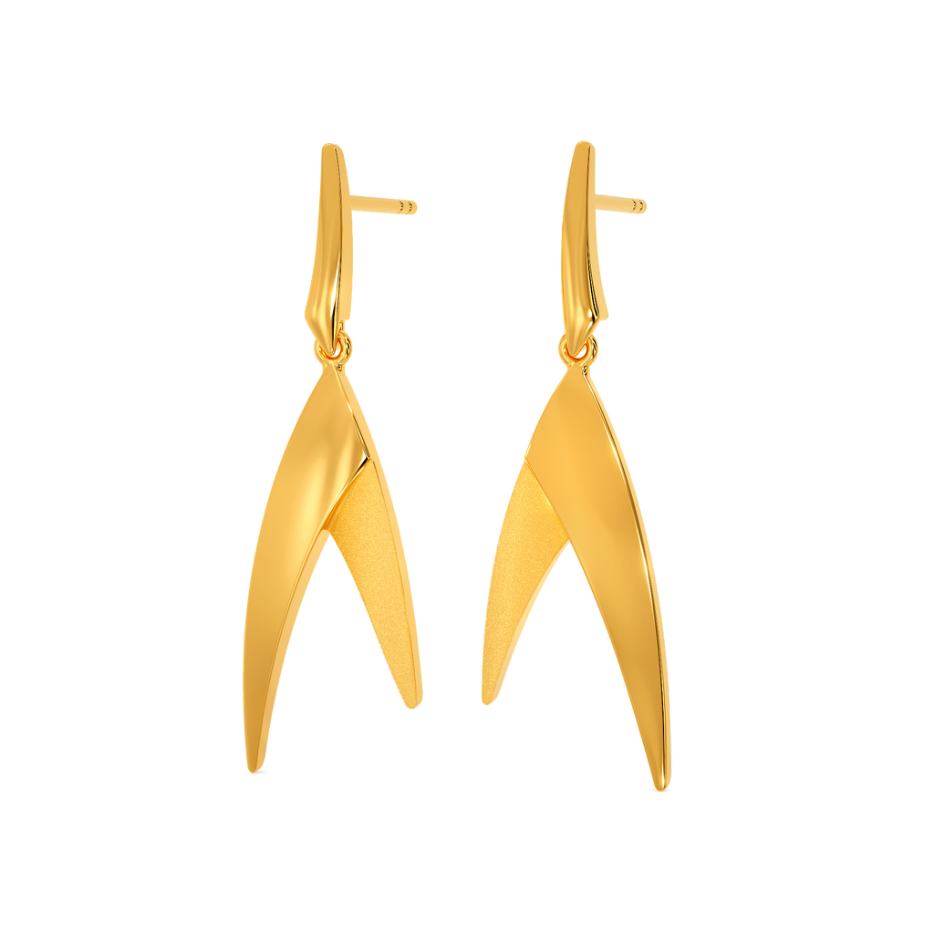 Boldest Bling Gold Earrings