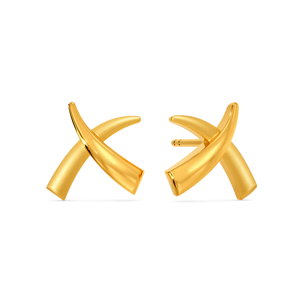 Stellar Ensemble  Gold Earrings