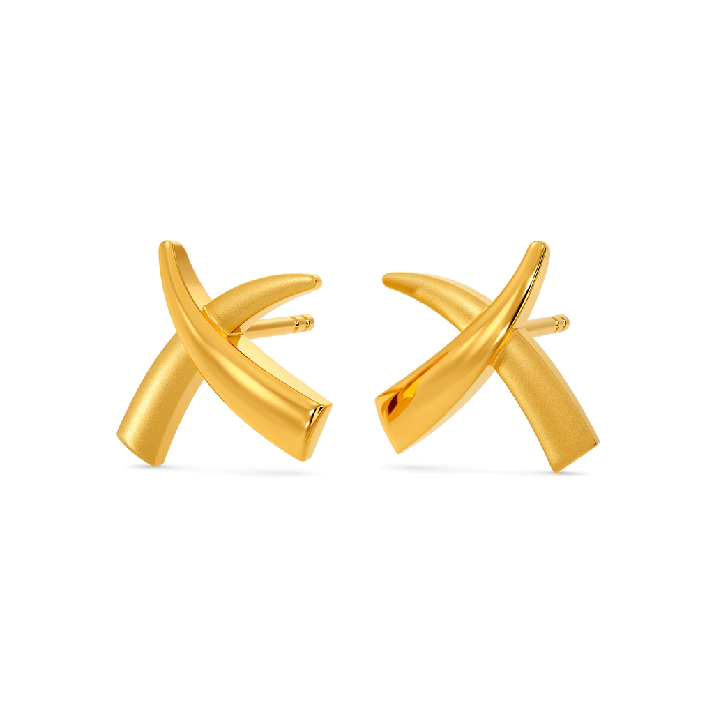Stellar Ensemble  Gold Earrings