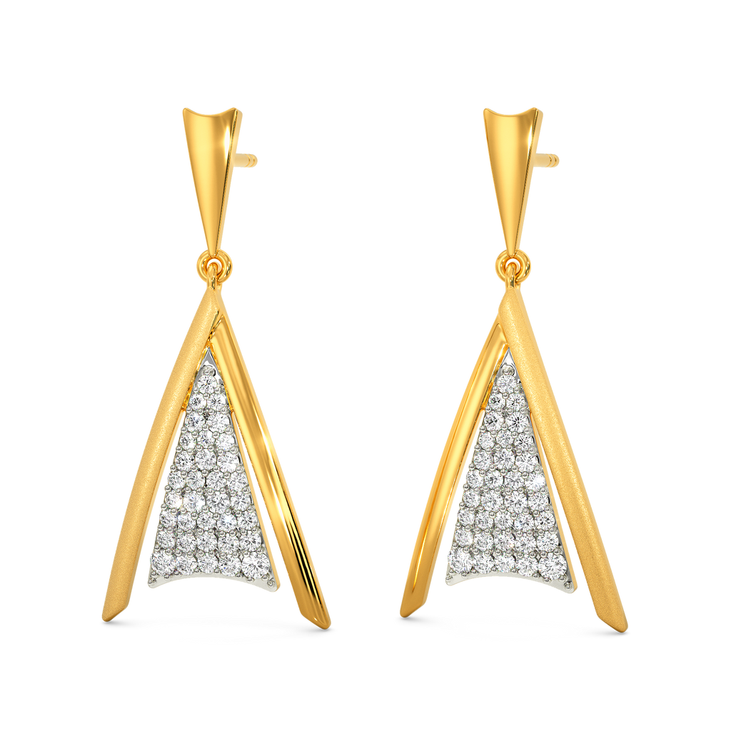 Turn up the Heat Diamond Earrings