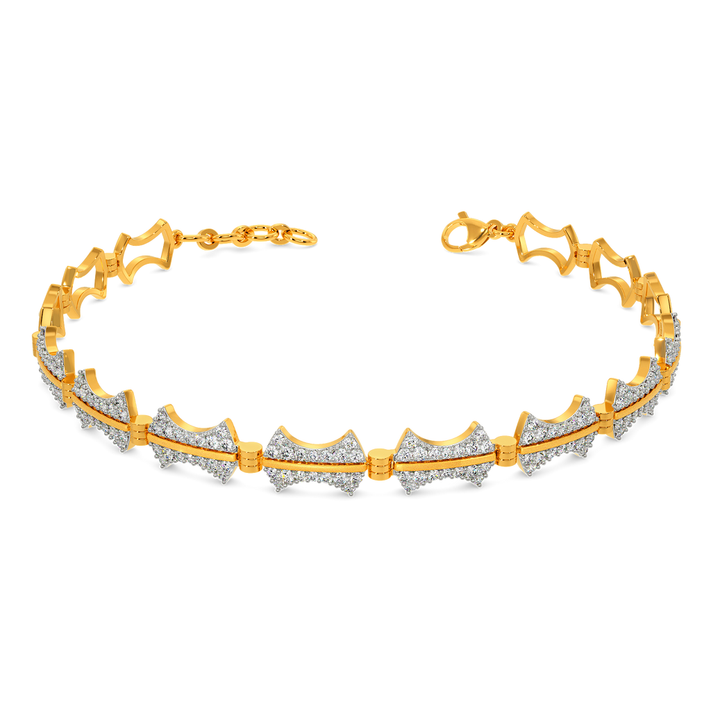 New Edge Diamond Bracelets