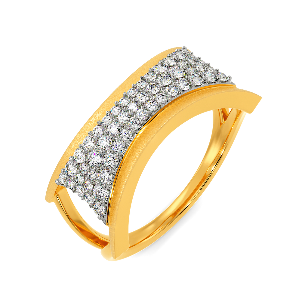New Edge Diamond Rings