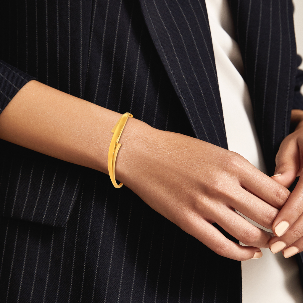 Being Iconic Gold Bangles