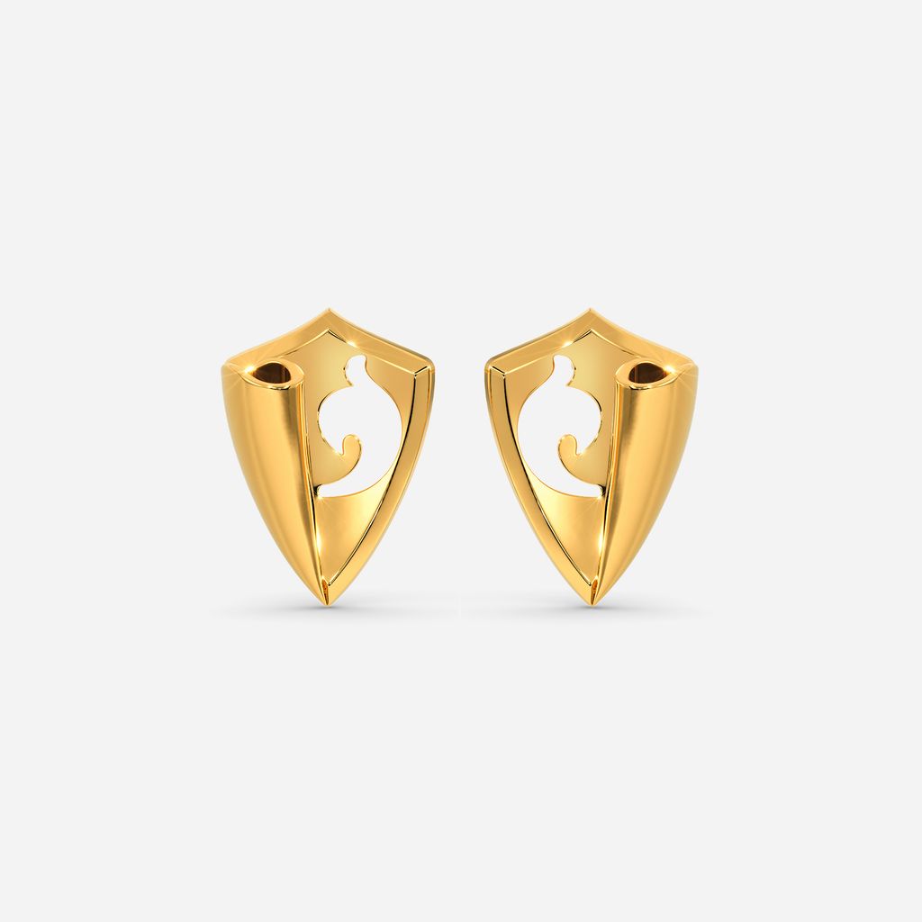 Belle of the Ball Gold Earrings