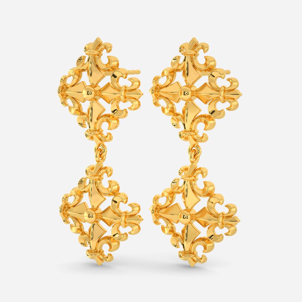 Finding Neverland Gold Earrings