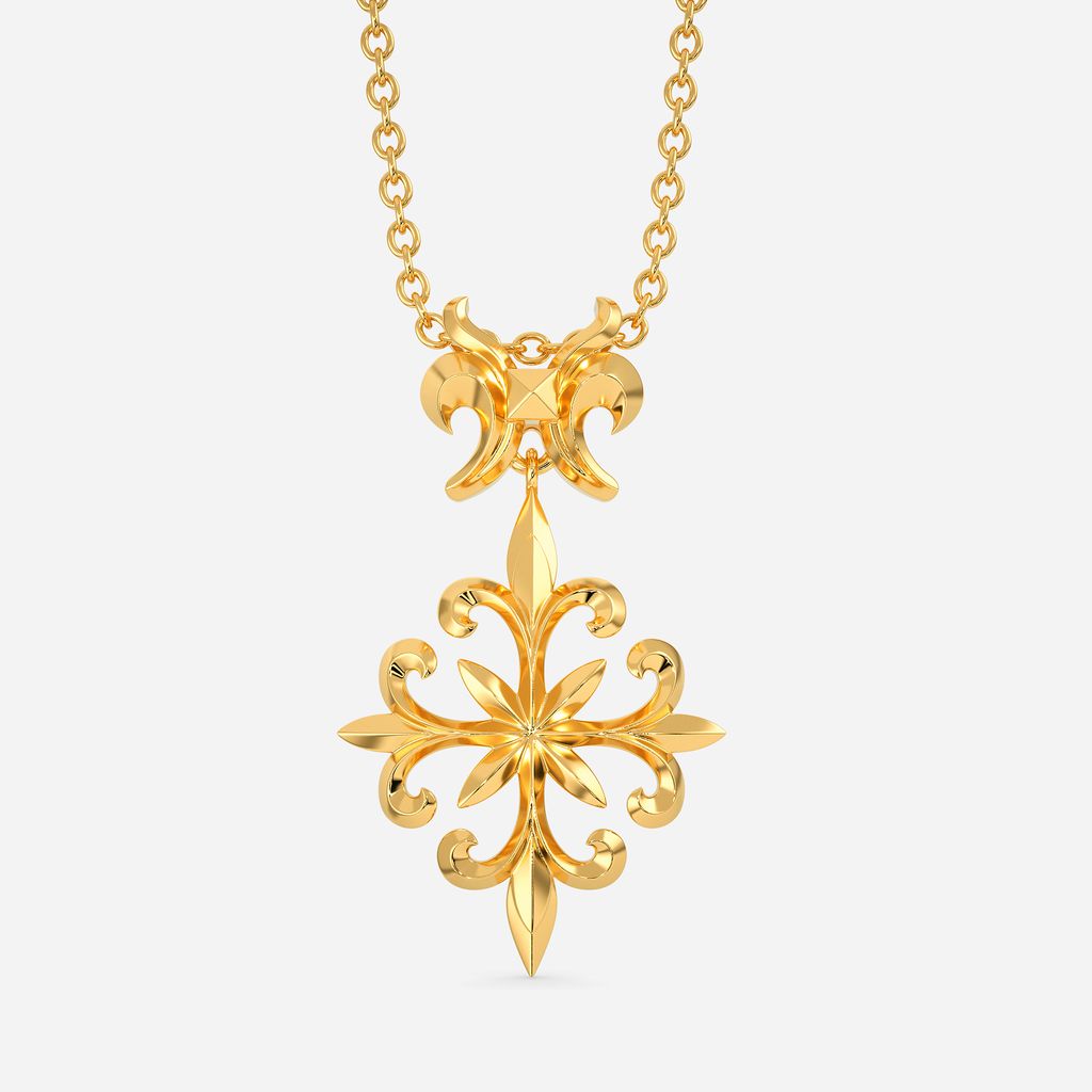 Ivory Tower Gold Pendants