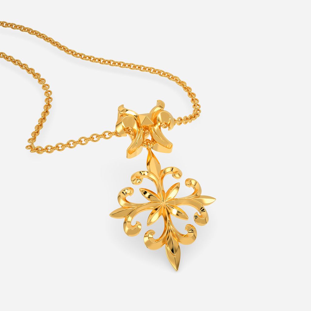 Ivory Tower Gold Pendants